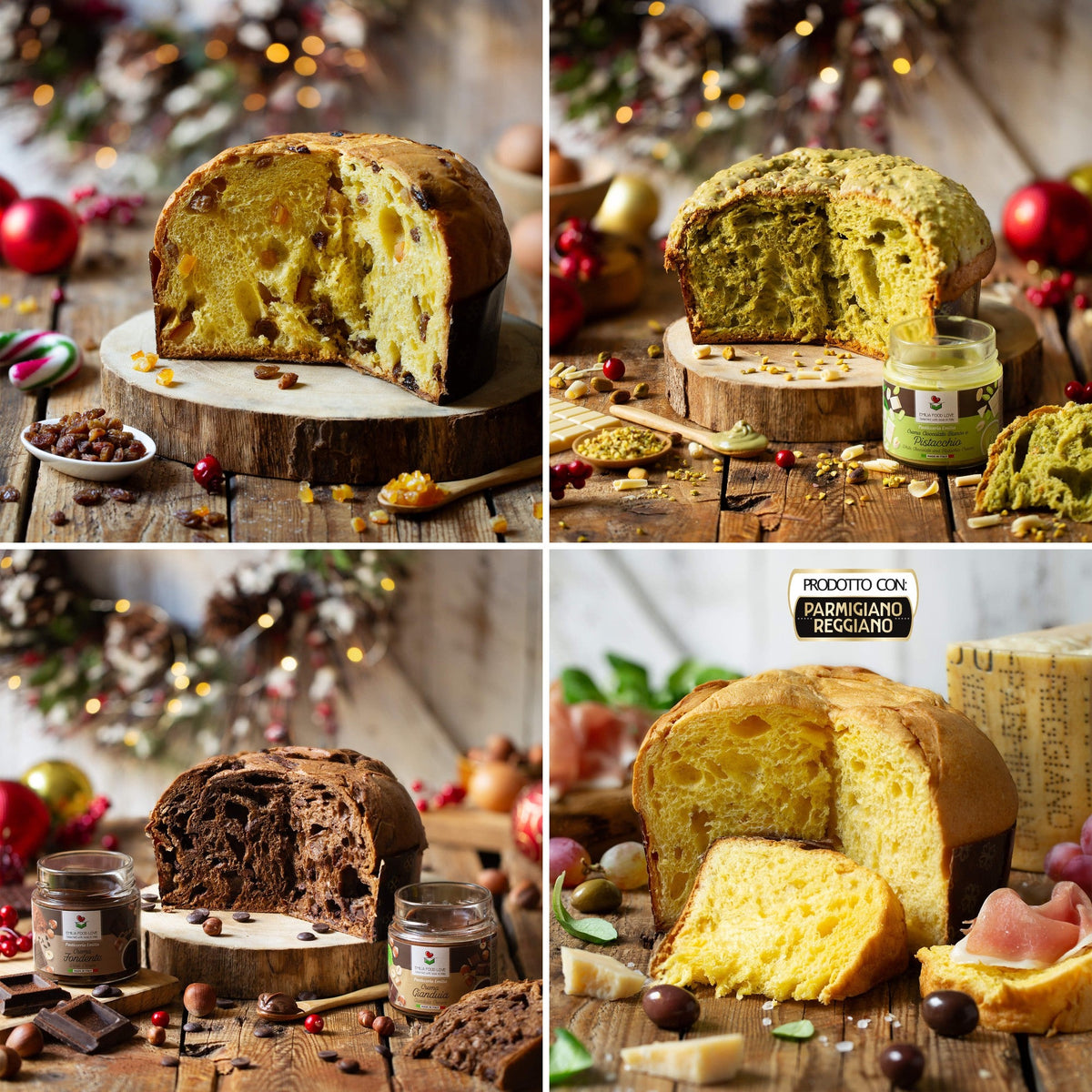 Panettone Tasting - 3 Sweet + 1 Savory